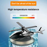 Automatic Rotating Car Solar Air Freshener Helicopter