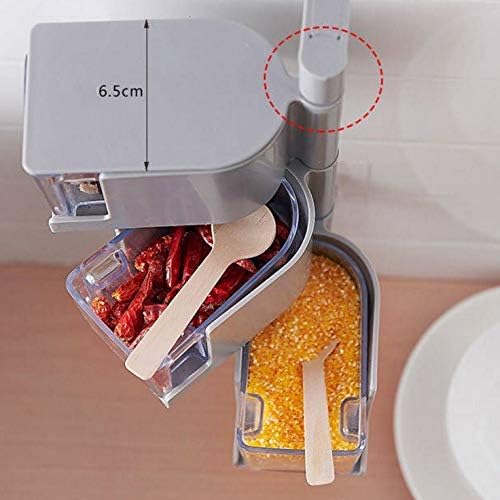 3 Layers Sticking Rotary Seasoning Kitchen Organizor