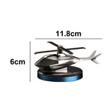 Automatic Rotating Car Solar Air Freshener Helicopter