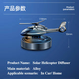 Automatic Rotating Car Solar Air Freshener Helicopter