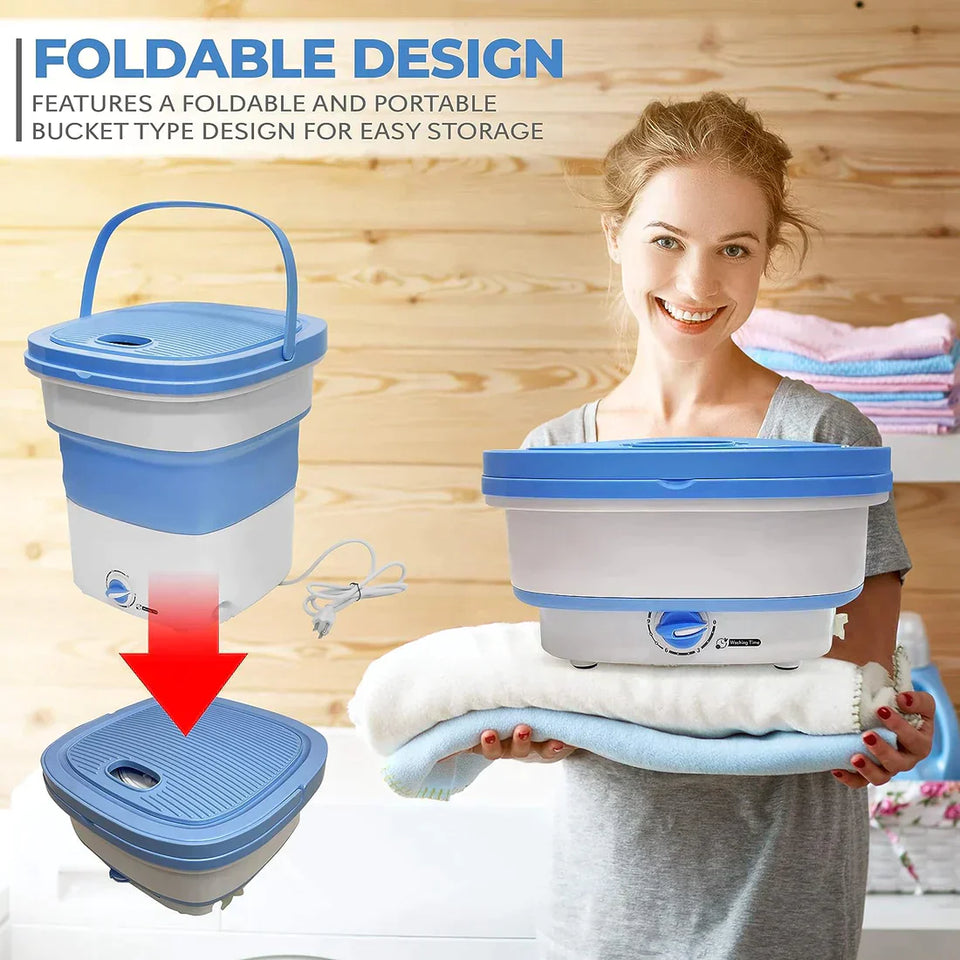 Foldable Mini Laundry Machine